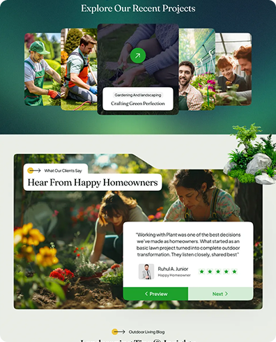 Web Design For Landscaping