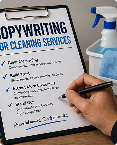 Copywriting For Cleaning Services